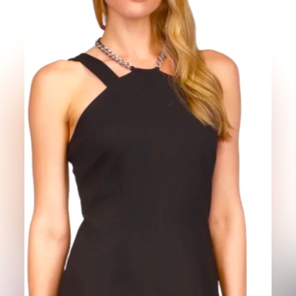 Michael Kors Dresses & Skirts - NWT $140 Michael Kors black chain neck cocktail party dress! Sz Med. Date night